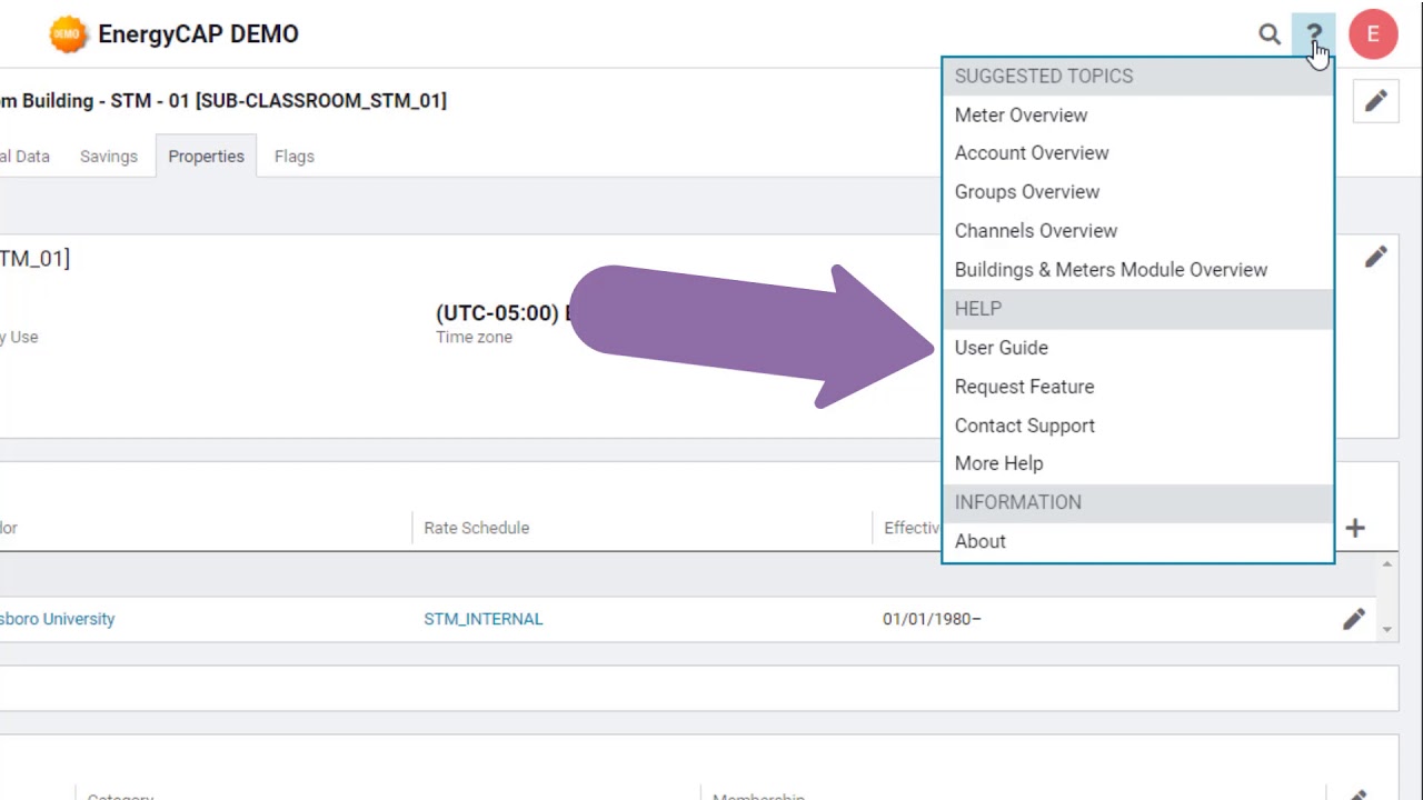 Basic Overview of the EnergyCAP Application