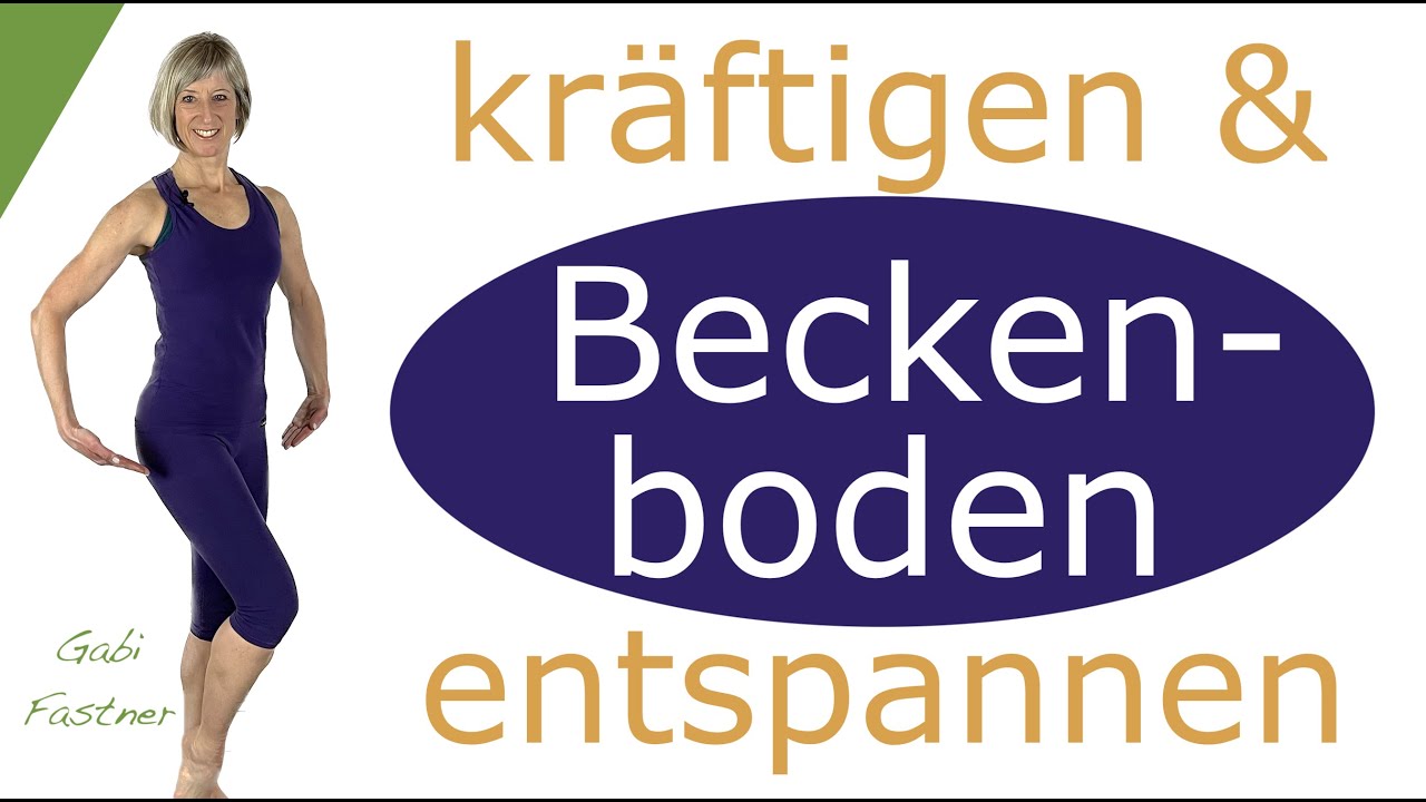 🌻32 min. Beckenboden kräftigen und entspannen | ohne Geräte