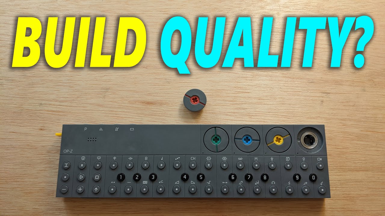 Is the OP-Z Build Quality Really THAT Bad? (2020)