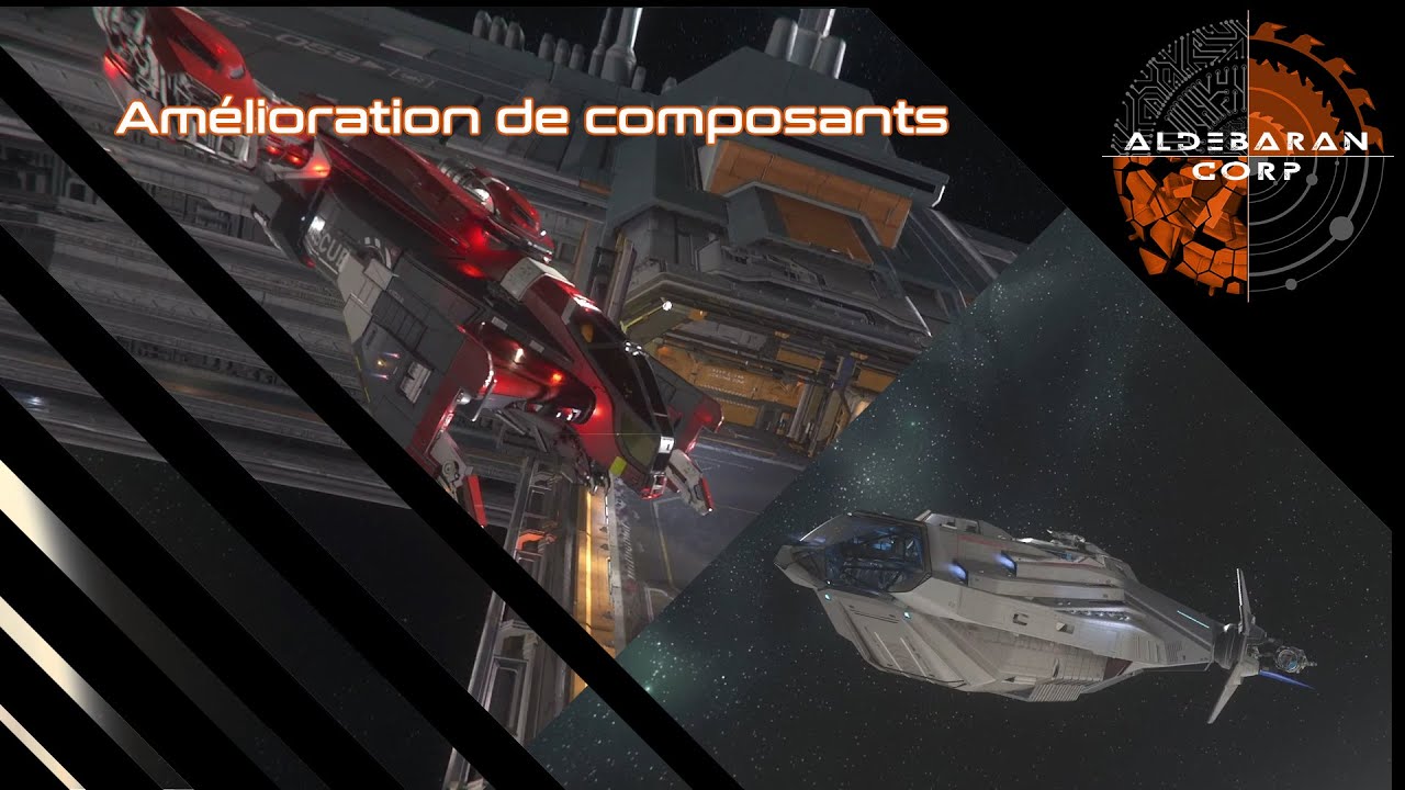 Star Citizen FR Amélioration de composants : Cutlass Red et Carrack