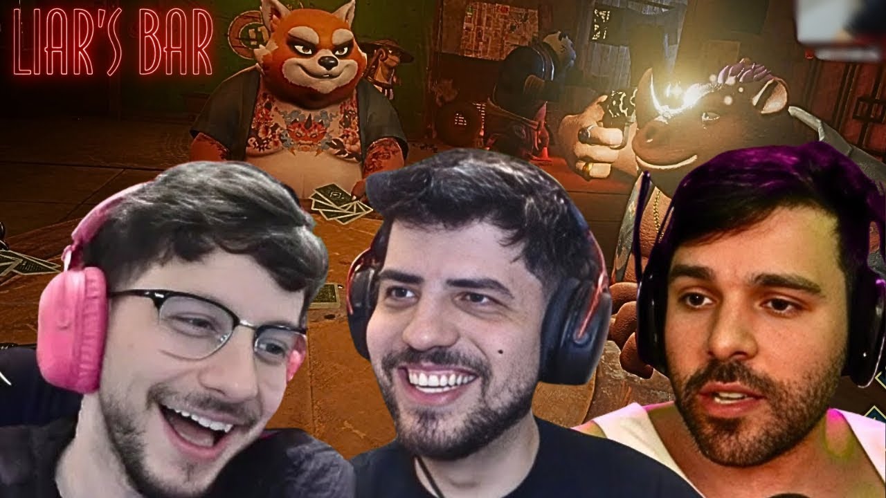 🚨 VAMOS JOGAR ROLETA RUSSA?  LIARS BAR COM MINERVA, YULLA, BULECHA E ROB&Ocirc;!