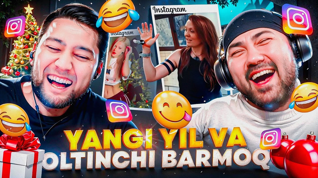 YANGI YIL VA OLTINCHI BARMOQ | INSTAGRAM REAKSIYA | KULGULEYSHN #27