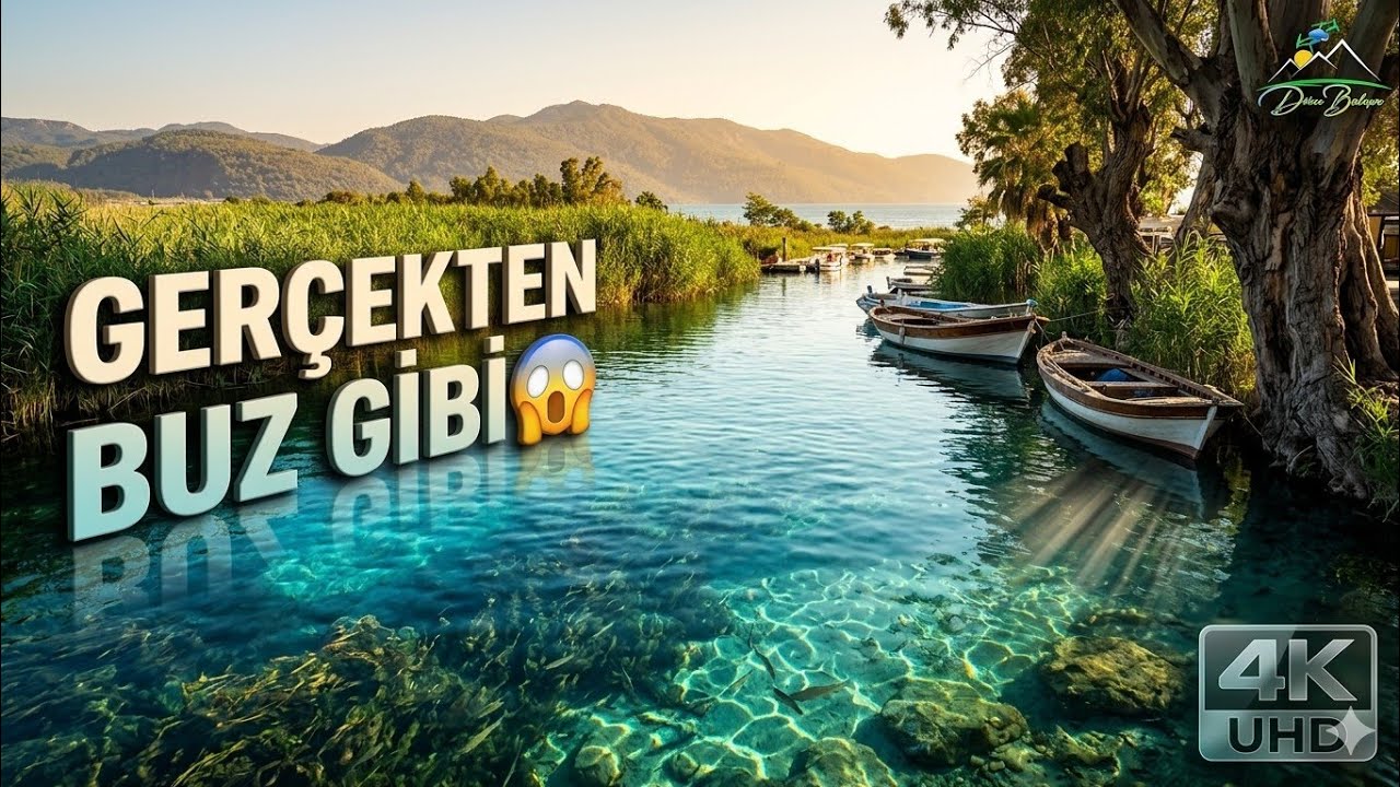 Akyaka Azmak Nehri | Gökova’nın Berrak Sularında Huzur Dolu Bir Yolculuk 4K VİDEO
