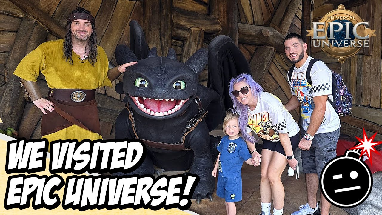 A NEW WORLD RECORD FOR YOSHI RIDES AT EPIC UNIVERSE! || Epic Universe Vlog