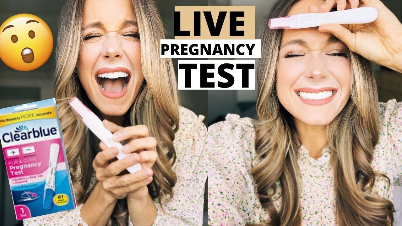 FINDING OUT IM PREGNANT. Live Pregnancy Test. EMOTIONAL REACTION.