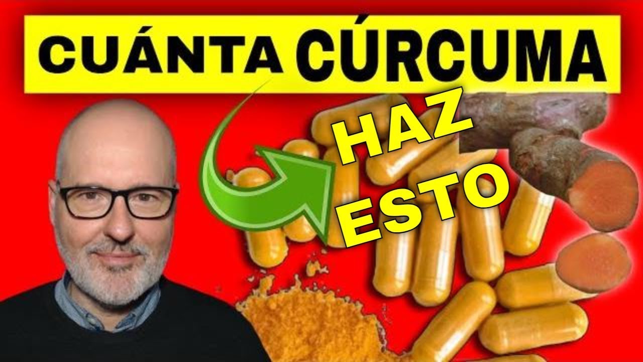 CÓMO usar la CÚRCUMA para CURAR (CURCUMINA)