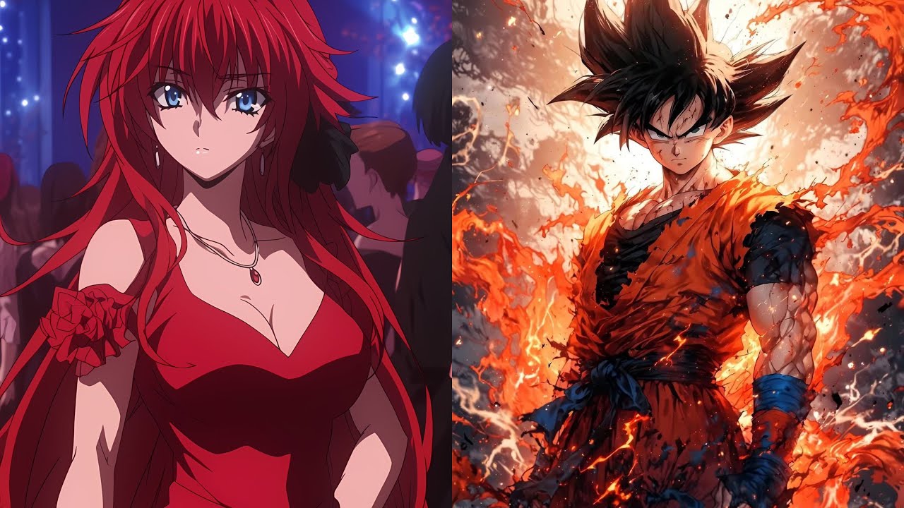 Гоку заменяет Иссея в High School DxD | Гоку и гарем | Часть 1