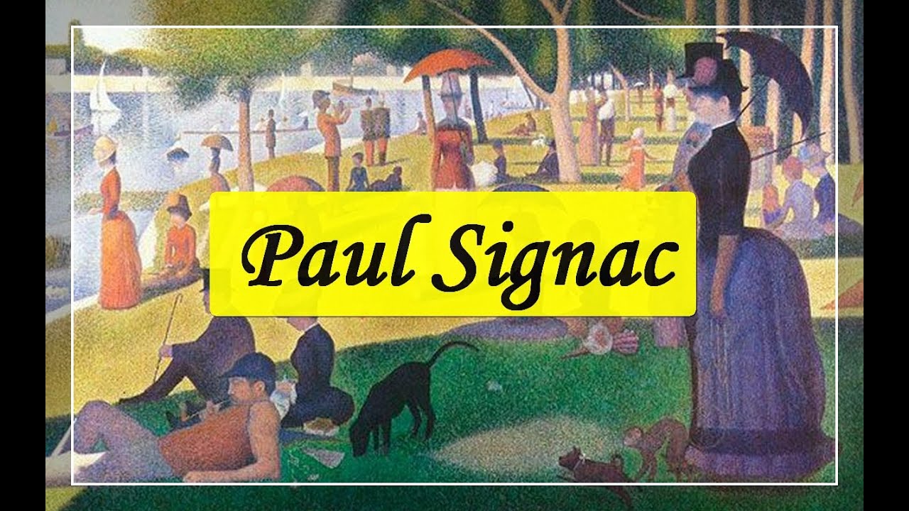 Paintings Paul Signac - Artworks and Sketches.