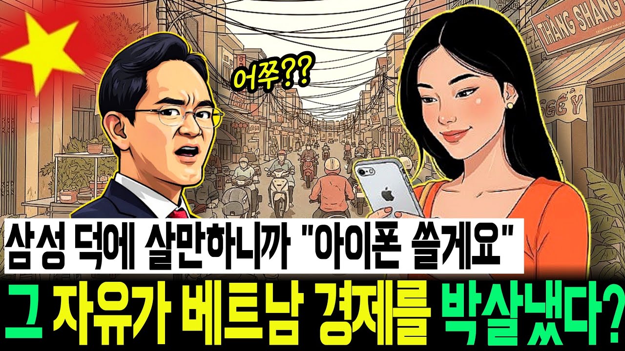 삼성 월급으로 아이폰 사던 나라… 지금 무너지는 진짜 이유