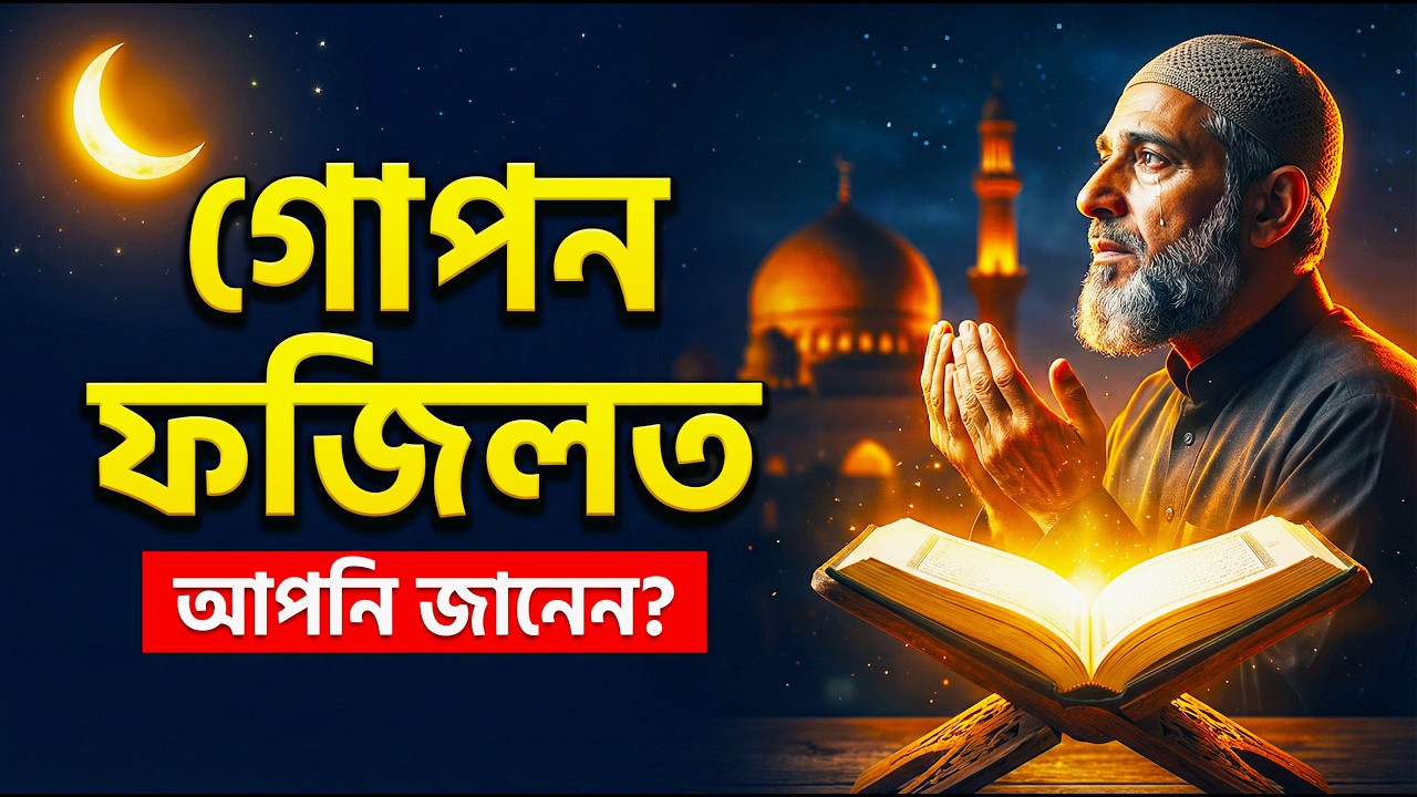 রোজার এমন এক ফজিলত | যা অনেকেই জানে না | রমজানের রহস্যময় সওয়াব | ইসলামিক গল্প বাংলা | Life Tone