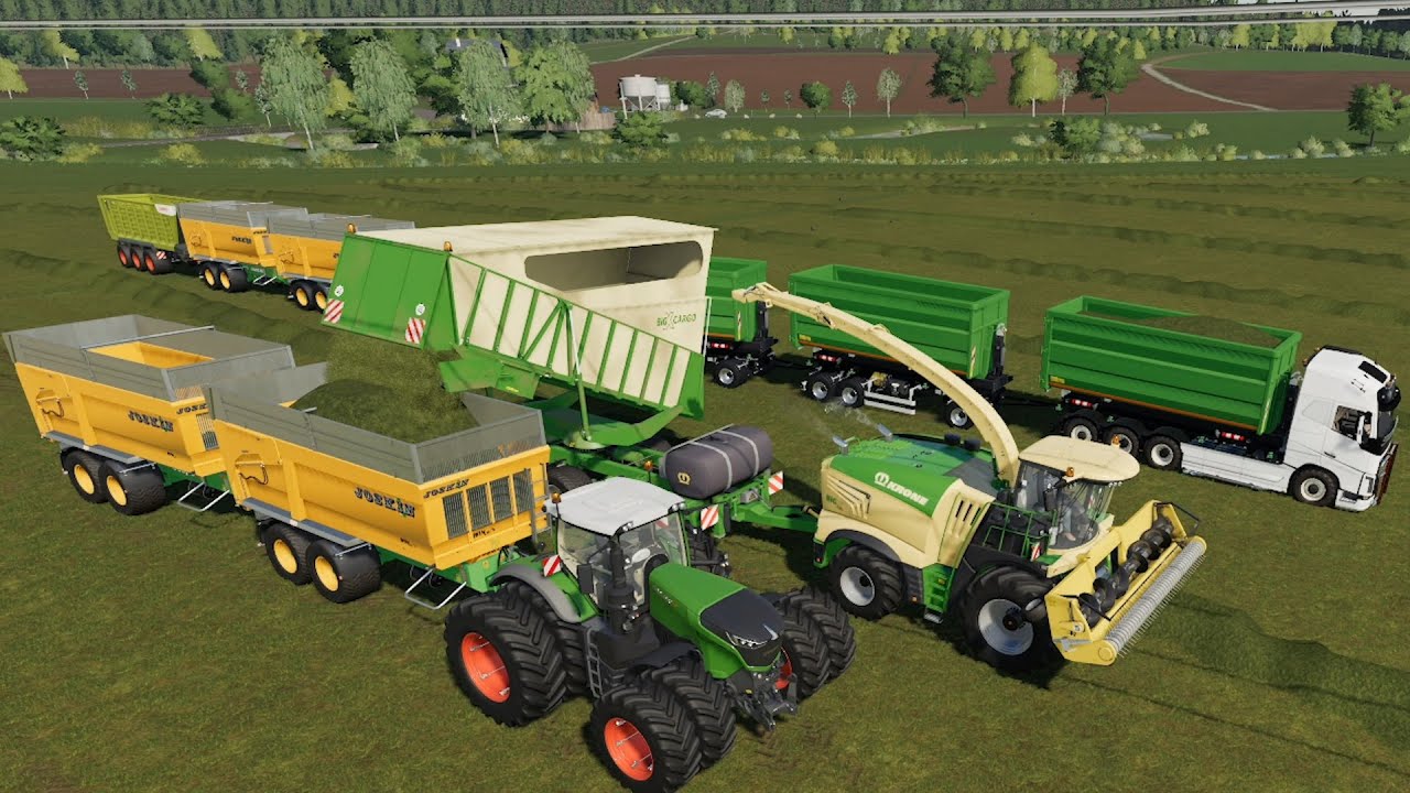 Ungetsheim #75 | Farming Simulator 19 Timelapse | Silage,  |FS19 Timelapse