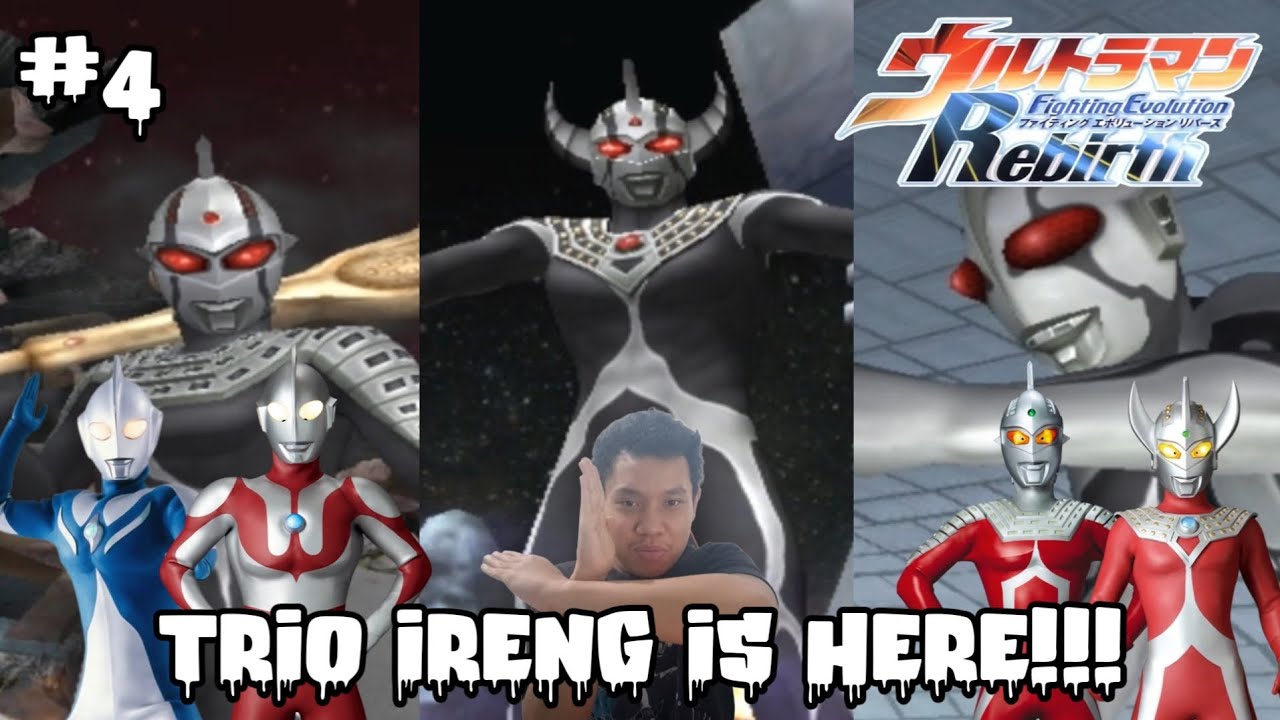 TRIO IRENG IS HERE BRO!!! Ultraman Fighting Evolution Rebirth PS2 Part 4 Special Ramadhan