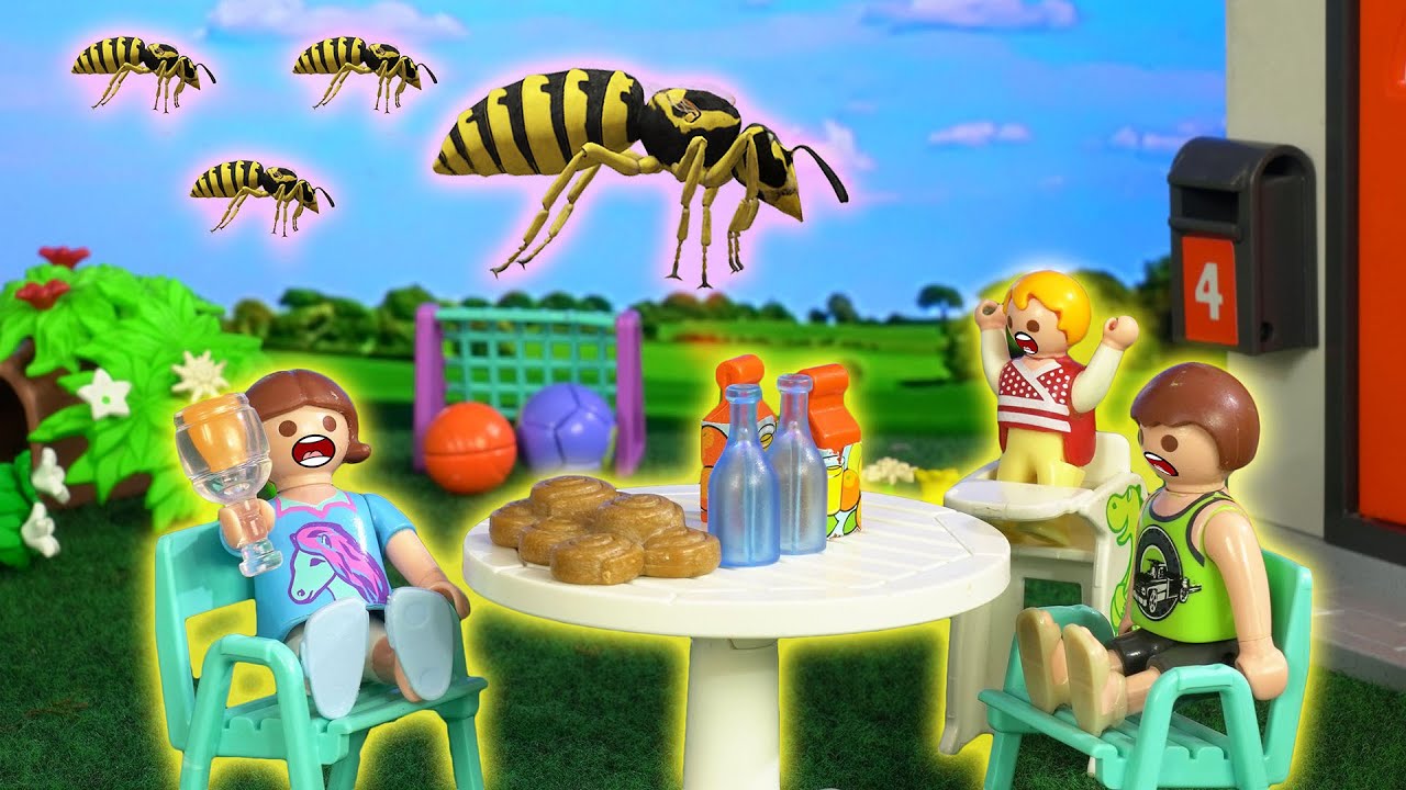 Playmobil . Wesołe przygody bliźniaków Klary i Kuby!✈️Zabawa w Ogrodzie, Tata w Paryżu i Domek Gabi!