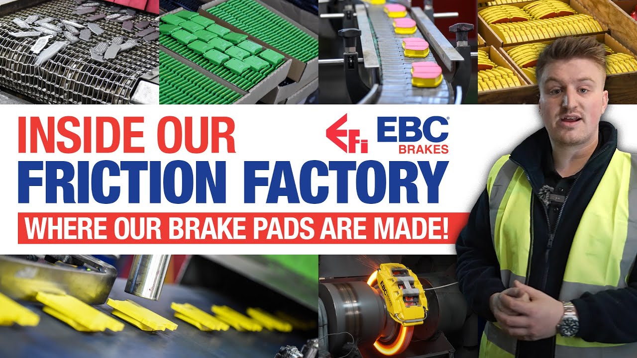 Our UK Friction Factory Explored! | EBC Brakes