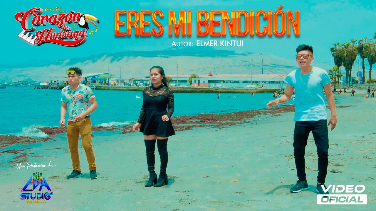 ERES MI BENDICIÓN - CORAZON DE HUASAGA (Video Clip Oficial)  ►L.D.A  STUDIO