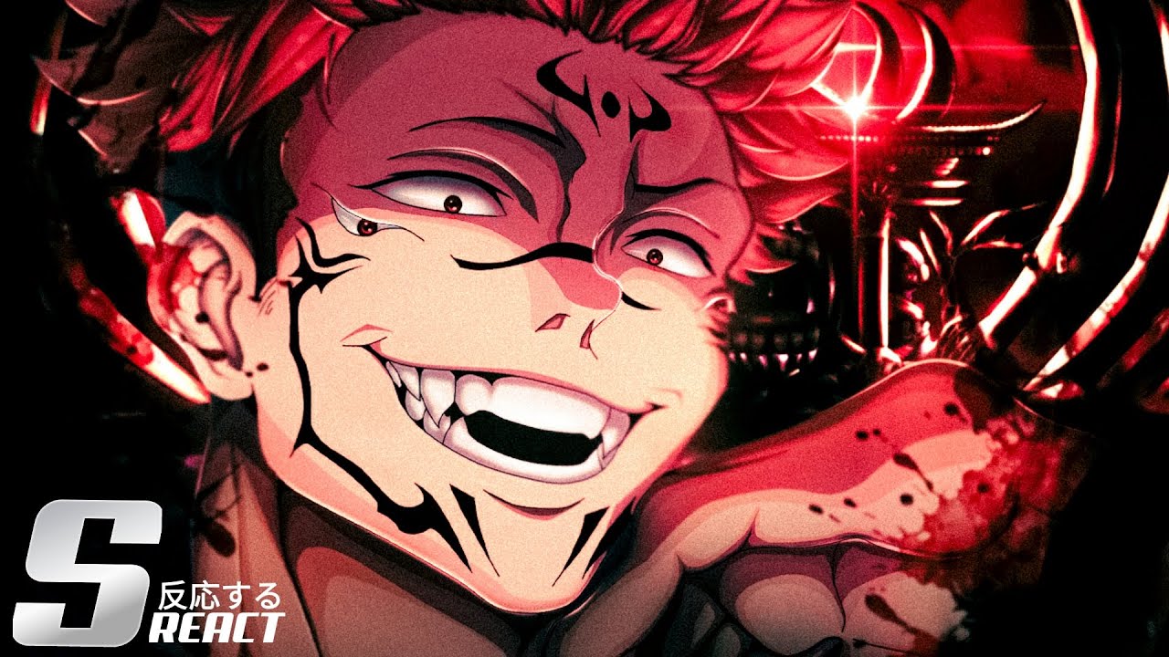 ⛩️🔪Vilões dos animes React Sukuna (Jujutsu Kaisen) - Santuário Malevolente | @M4rkim
