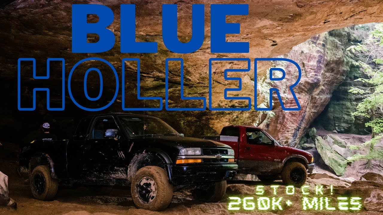 STOCK S10's go to BLUE HOLLER OFFROAD PARK @ MAMMOTH CAVE, KENTUCKY /// 4X4 5 SPEED S-10 AND ZR2