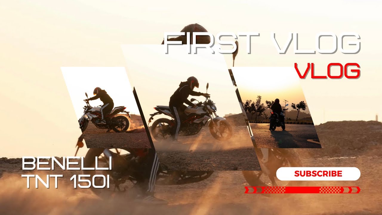 First vlog on Benelli TNT 150i 