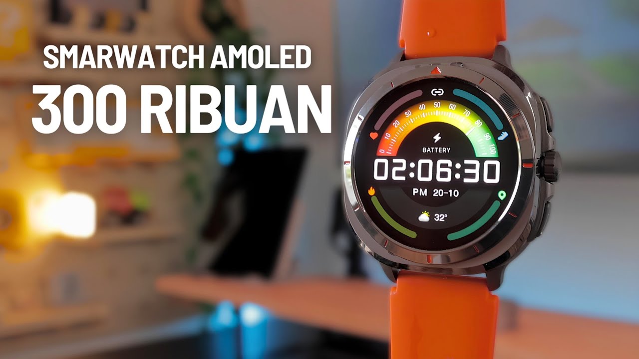 ADVAN W1e: Rekomendasi Smartwatch AMOLED 300 Ribuan