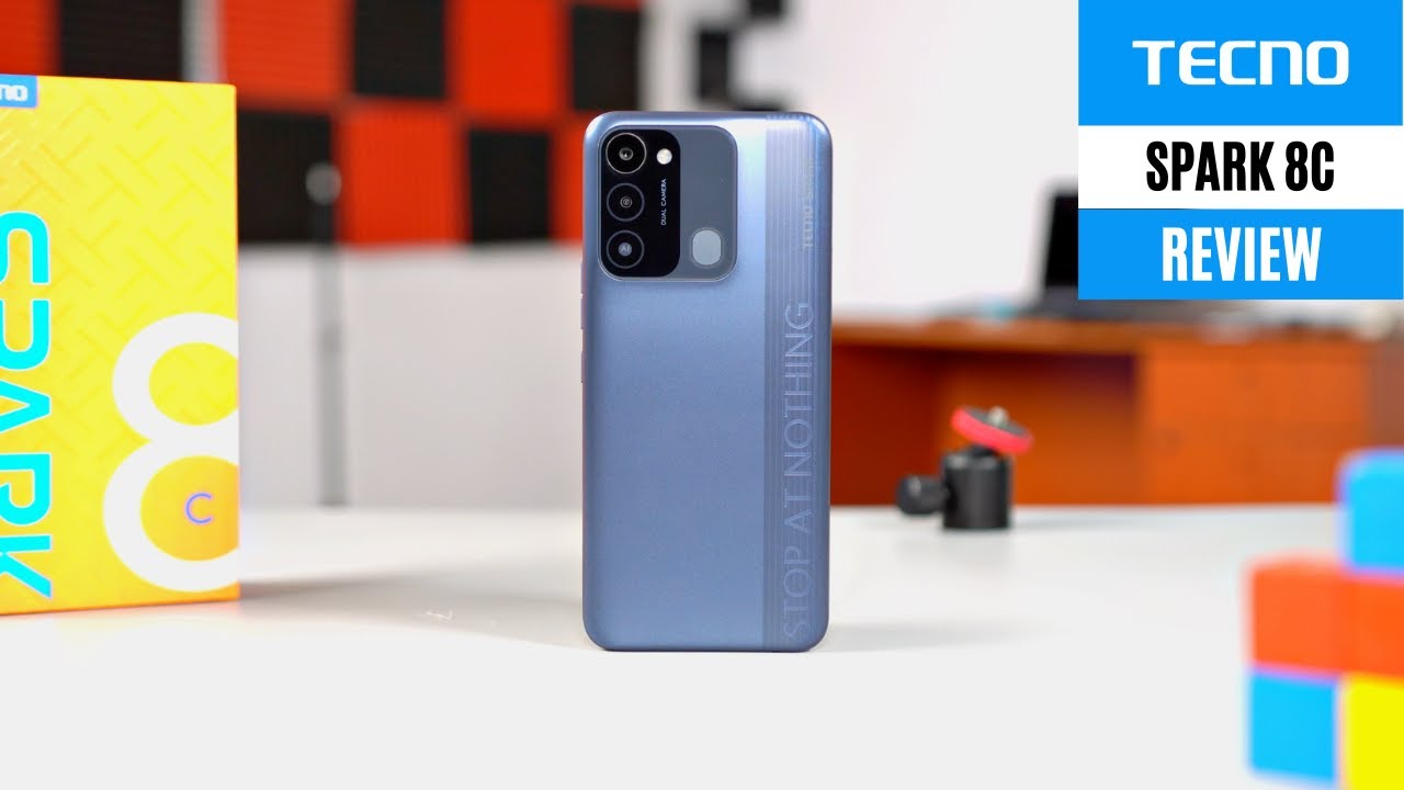 TECNO Spark 8c Unboxing and Review