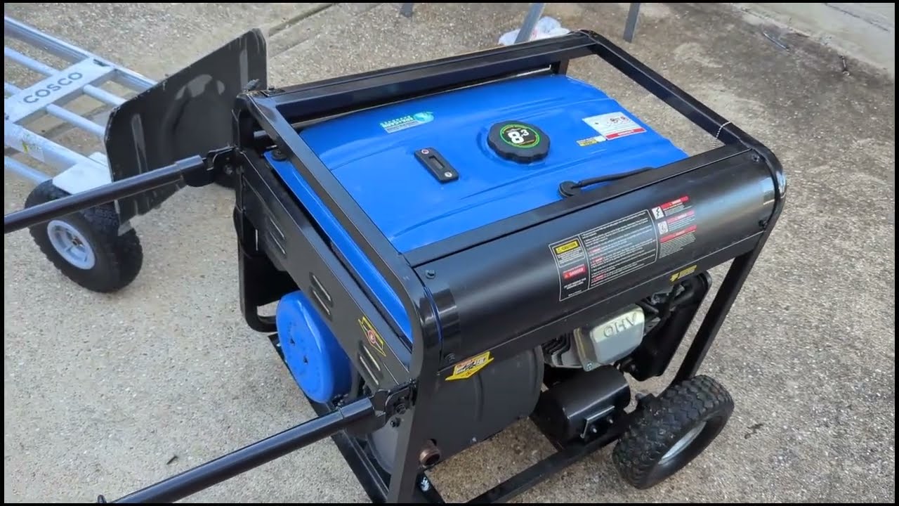 Add front wheels (casters) with a swivel to your Generator for easier moving around