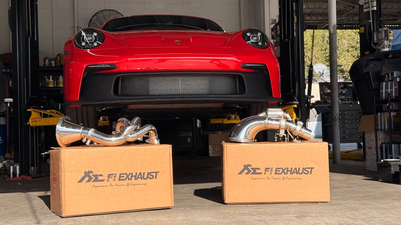 Transforming the 992 GT3 with FI EXHAUST: Full Installation & Sound Test! *EXTREMELY LOUD*
