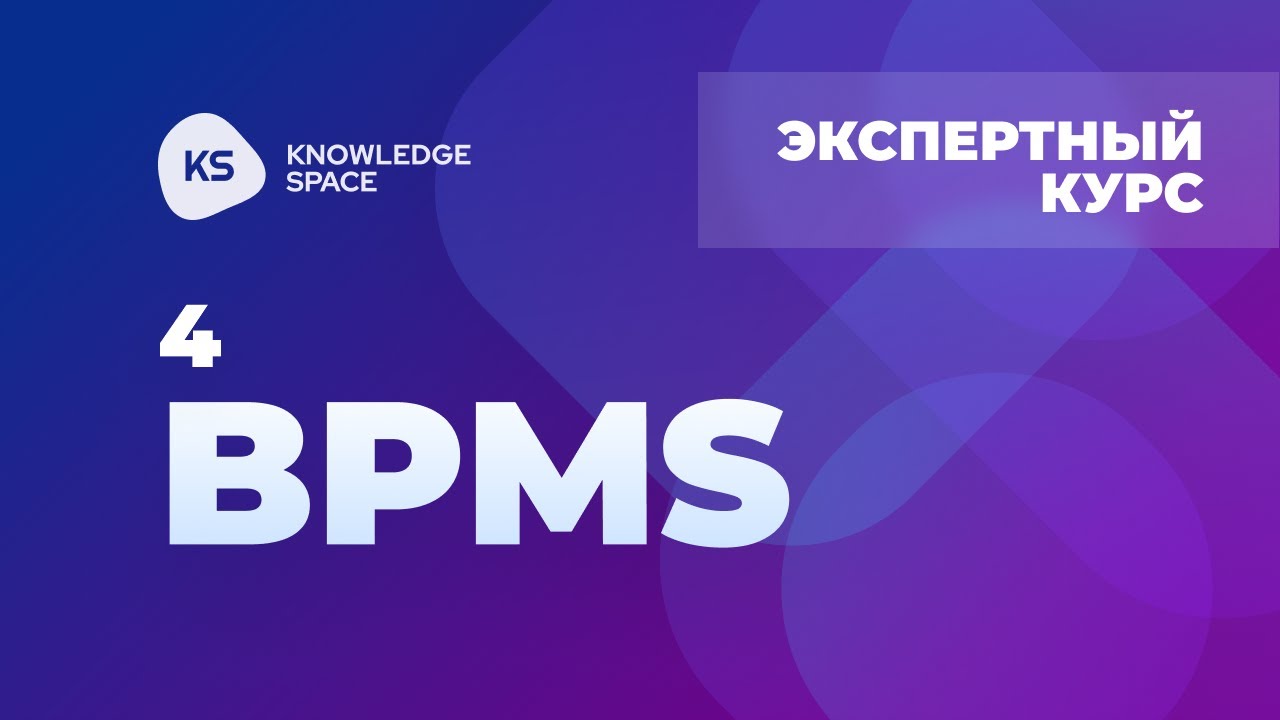4. Бизнес-процессы | KNOWLEDGE SPACE | Экспертный курс