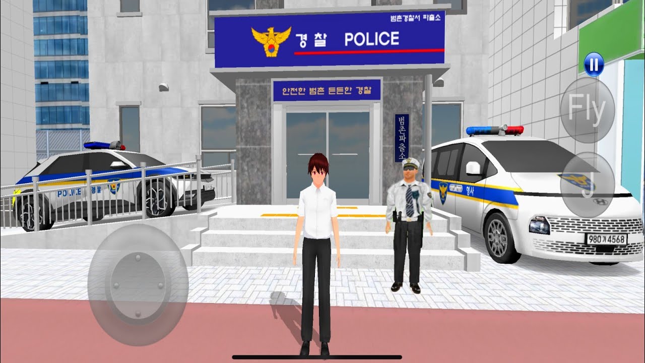 New Police Station Car In Rest Area & Home Driving City - 3D Driving Class 2025 Android ios Gameplay