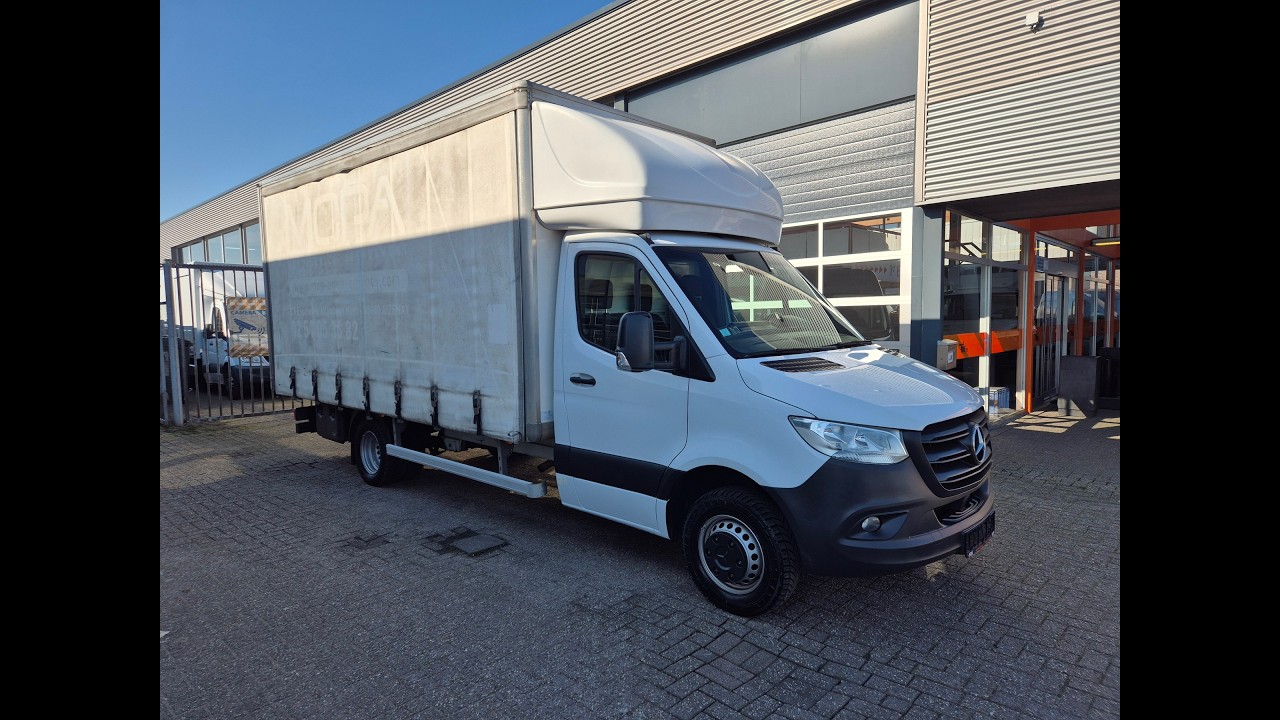Mercedes Sprinter 519 CDI 3.0L/ 2019/ Semi Plane/ Tarpaulin/ GVW 5.500 KG