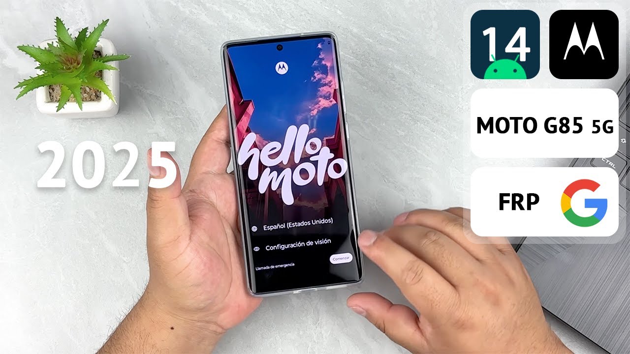 Eliminar Cuenta de Google Motorola Moto G85 5G | Android 14