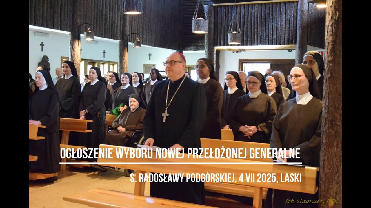 Ogłoszenie wyboru nowej przełożonej generalnej