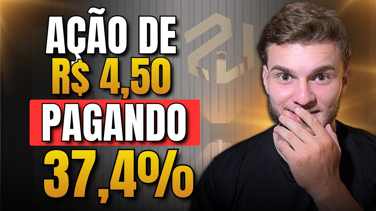 3 AÇÕES QUE CUSTAM MENOS DE R$ 5 PAGANDO MUITO DIVIDENDO (mais de 10% D/Y)