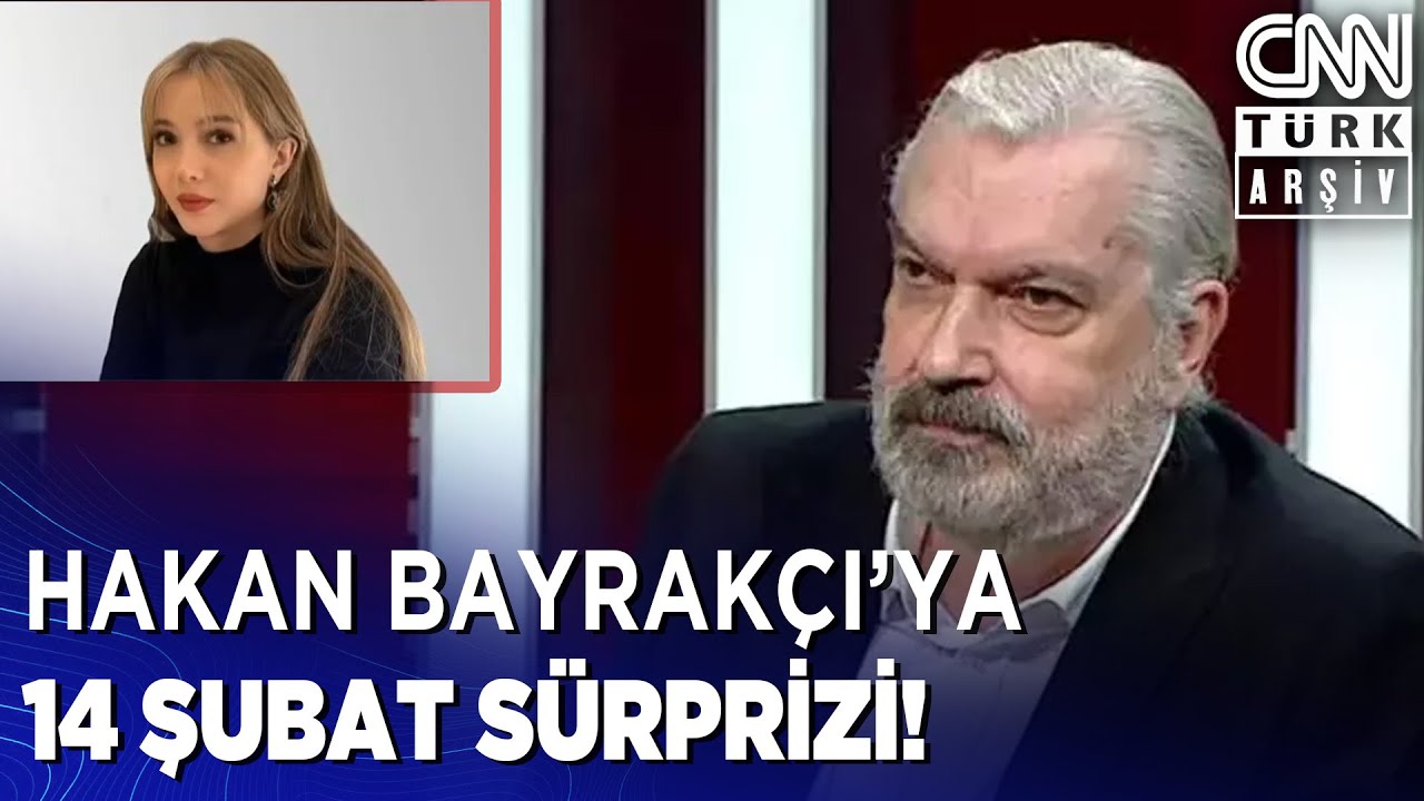 Hakan Bayrakçı 14 Şubat'ı Anlattı! Canlı Yayında Çok Özel 14 Şubat Sürprizi!