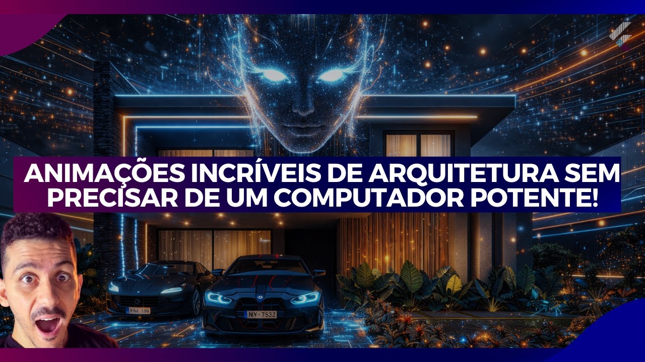 Anime seus projetos de renderização na arquitetura sem um computador potente com a IA!