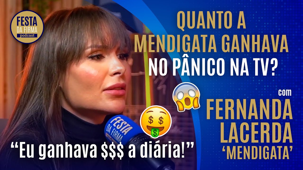 QUANTO A MENDIGATA GANHAVA NO P&Acirc;NICO NA TV?