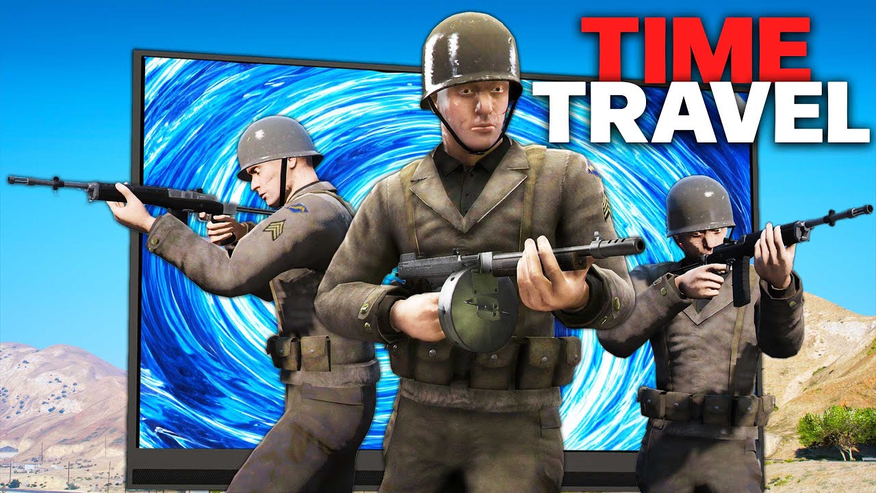 Я ПРИВЁЛ СОЛДАТОВ ВТОРОЙ МИРОВОЙ ВОЙНЫ В ЛОС-САНТОС в GTA 5 RP