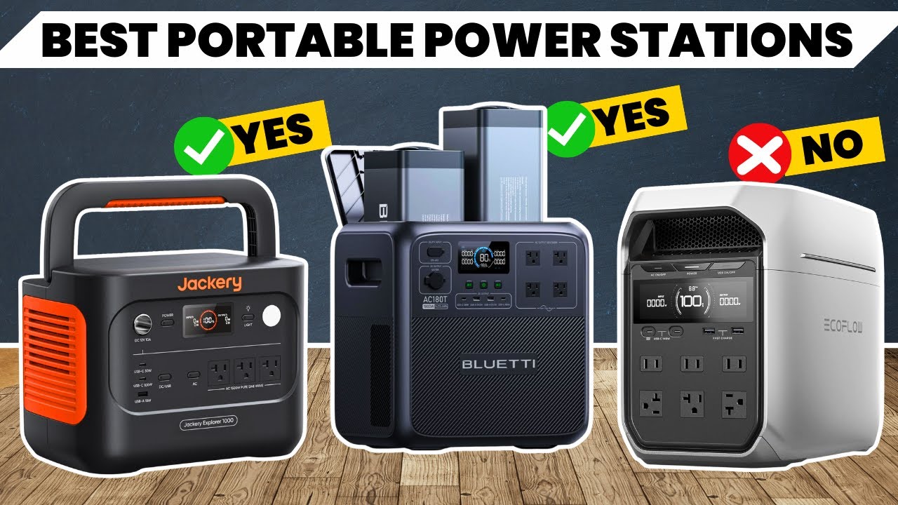 The 6 Best Portable Power Stations 2026 &ndash; Camping & Emergency Ready