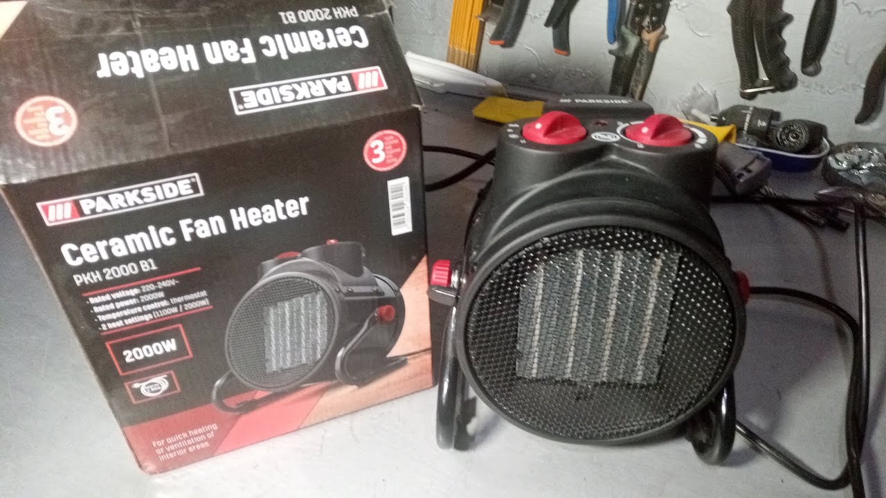 PARKSIDE PKH 2000 B1 [ Ceramic Fan Heater ]