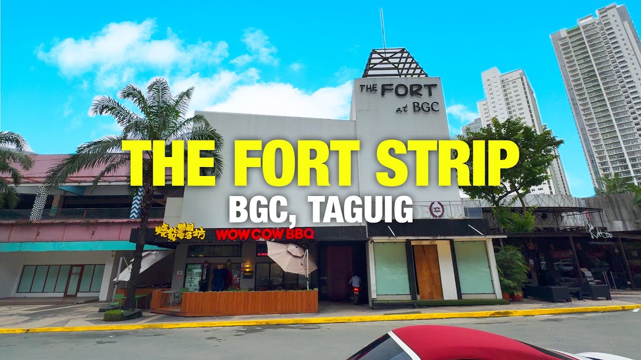 The Fort Strip, BGC: The Iconic Hangout Spot Bids Farewell! | Bonifacio Global City, Philippines