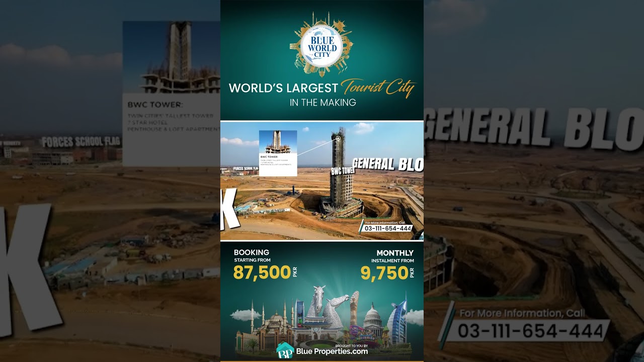 Blue World City | The World&rsquo;s Largest Tourist City | BlueProperties.com