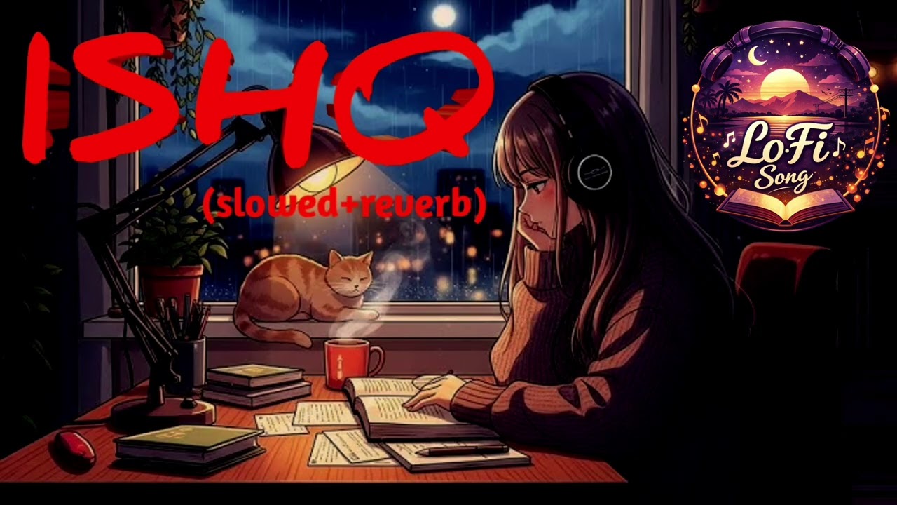 ISHQ 💔 | Slowed + Reverb | Lofi Song | Night Chill Vibes 🌙#lofi 