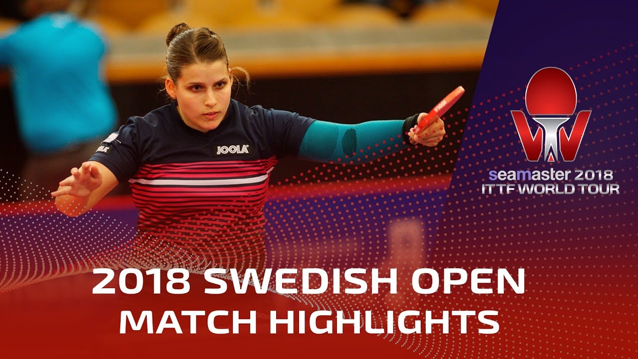 Liu Shiwen vs Petrissa Solja I 2018 ITTF Swedish Open Highlights (R16)