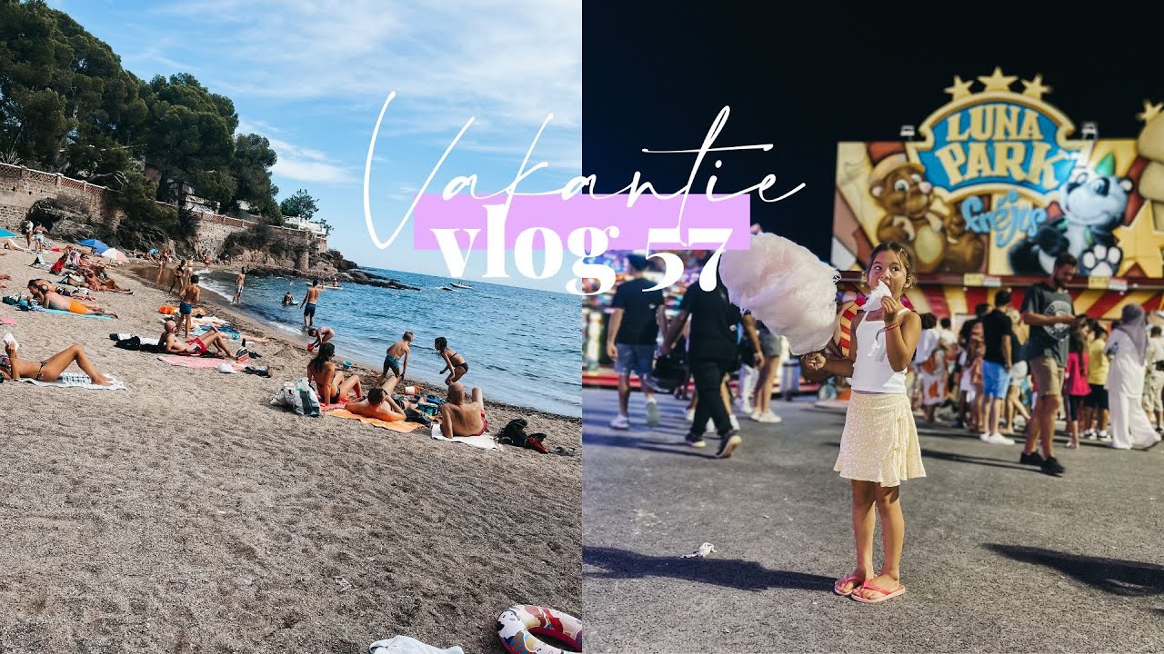 Franse supermarkten, eerste stranddag & Luna Park! 🎢 | Vakantievlog #57 | Yannai Stolsz