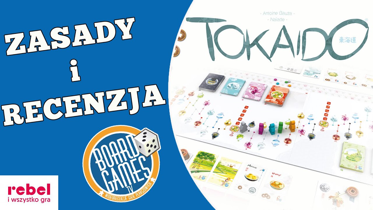 TOKAIDO - zasady i recenzja - gra planszowa