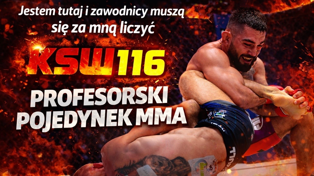 KSW 116 - Profesorski Pojedynek MMA - Formela vs Mendlewski