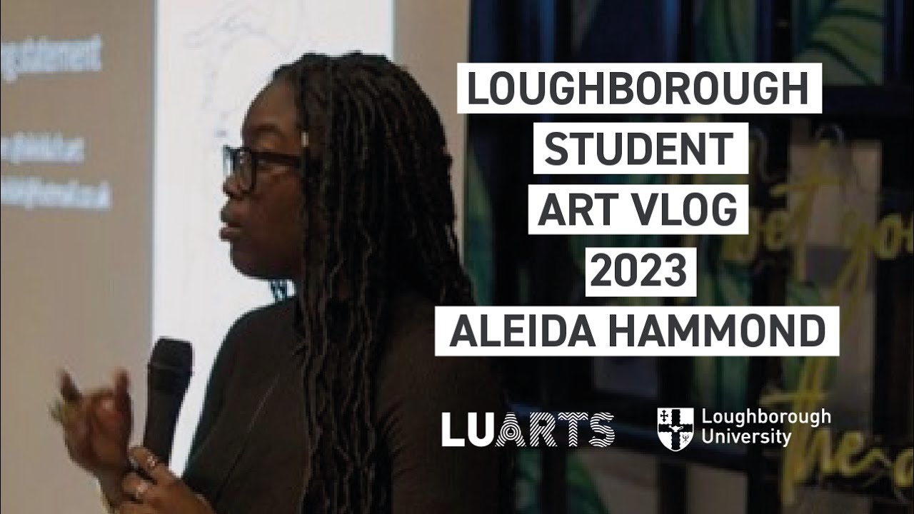 STUDENT ARTIST VLOG 🎨 Aleida Hammond (Fine Art) 💜 Loughborough Uni Degree Show 2023
