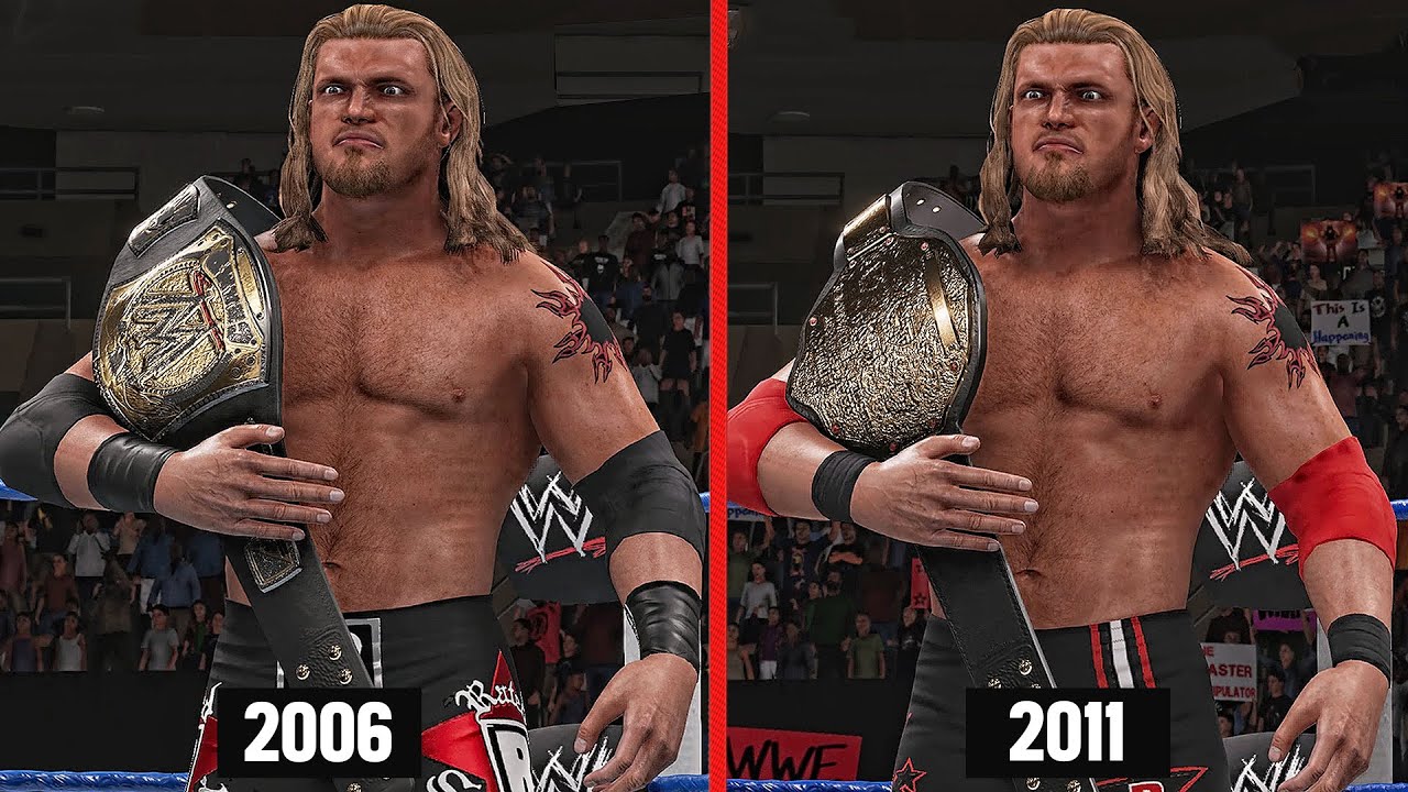All Edge Championships Wins In WWE! (WWE Games)
