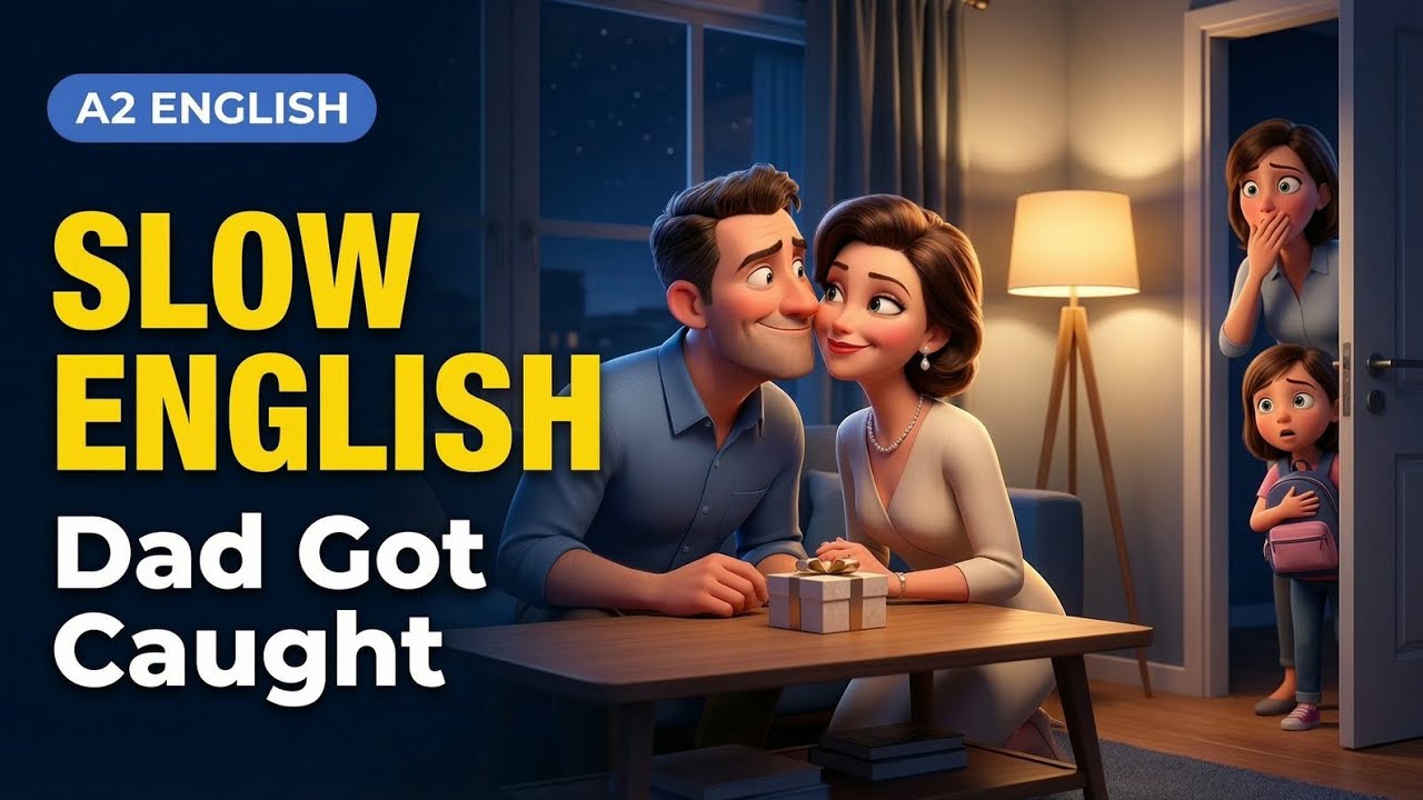 Dad Got Caught With Another Woman | Slow English Listening Story