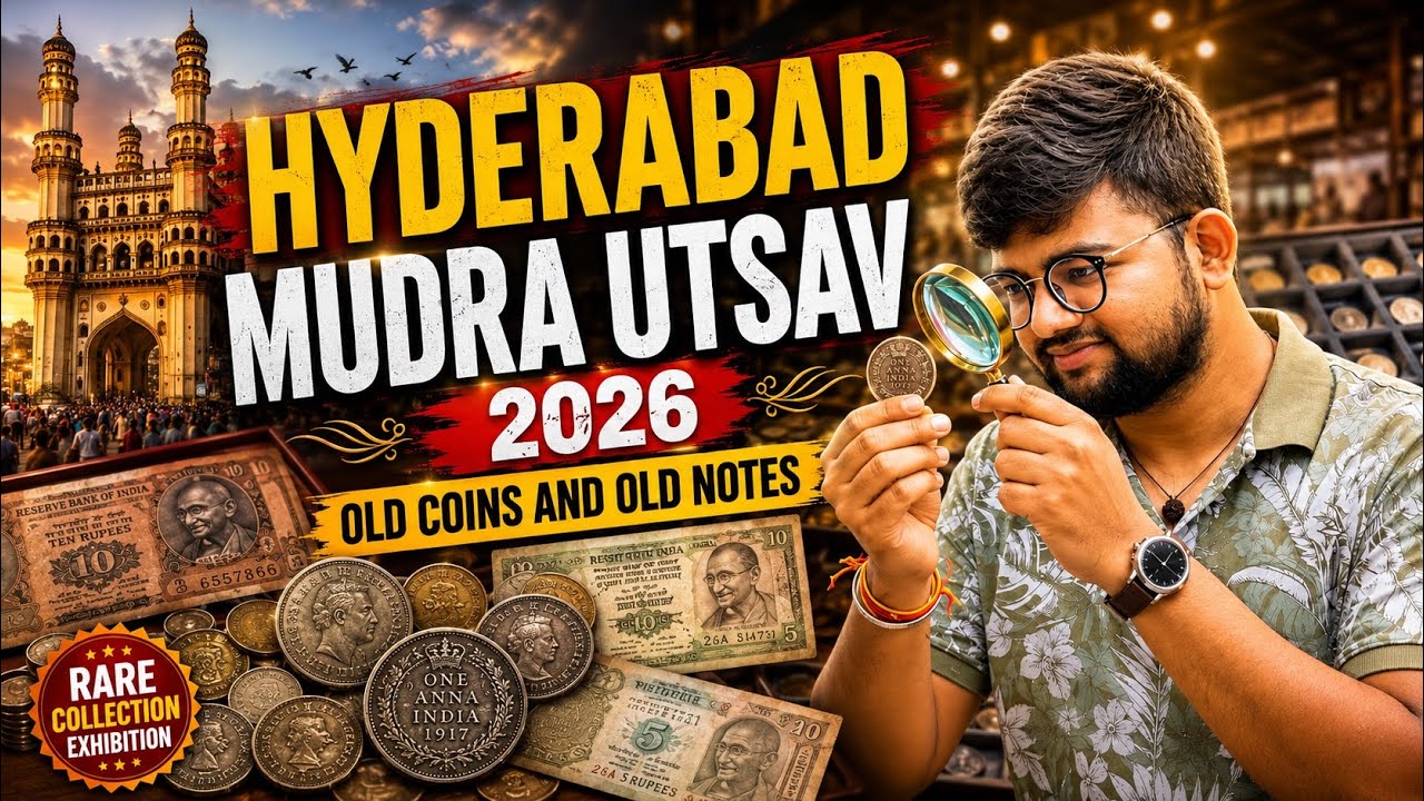 Hyderabad Mudra Utsav 2026 🪙 Rare Old Coins & Old Notes Exhibition | Hyderabad Vlog