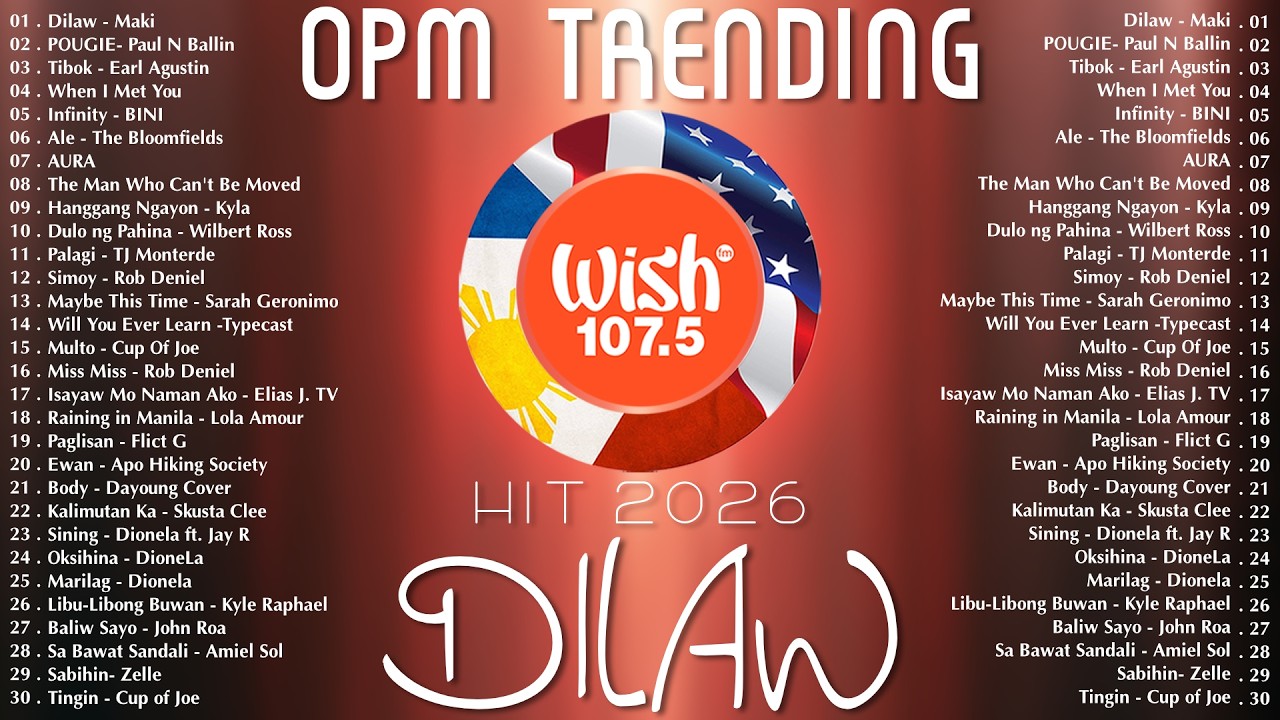New OPM Trending 2026 Playlist ️💗Best Of Wish 107.5 Song Playlist 2026 - OPM Tagalog Love Songs